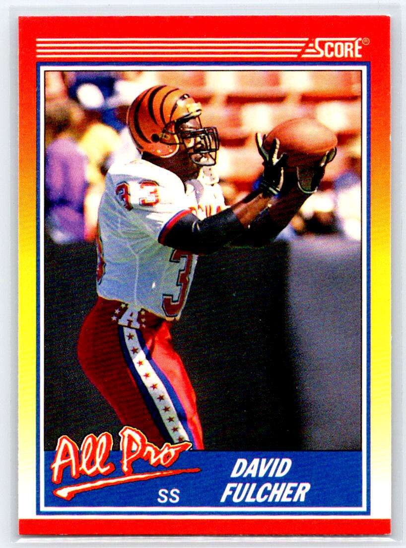 1990 Score #565 David Fulcher