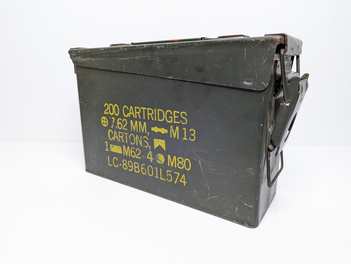 M13 7.62mm弾薬箱 200カートリッジ用 M13 7.62mm弾薬ボックス 200カートリッジ - メルカリ