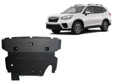 Stahl Unterfahrschutz für Motor kompatibel mit Subaru Forester 5 - (2018-2025)