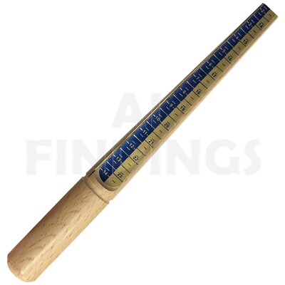 WACHSRING ROHRSCHNEIDER JUWELIERE SIZER STICK FÜR WACHSAUSSCHMELZGUSS SCHNITZEN USA 2-14