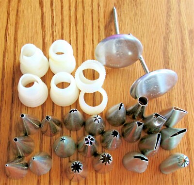 Marpol Happy Face Product Cake Decorating 26 Tips Assorted Set 