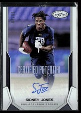 2017 Panini Certified Potential Signatures Sidney Jones Auto 89/99 Philadelphia