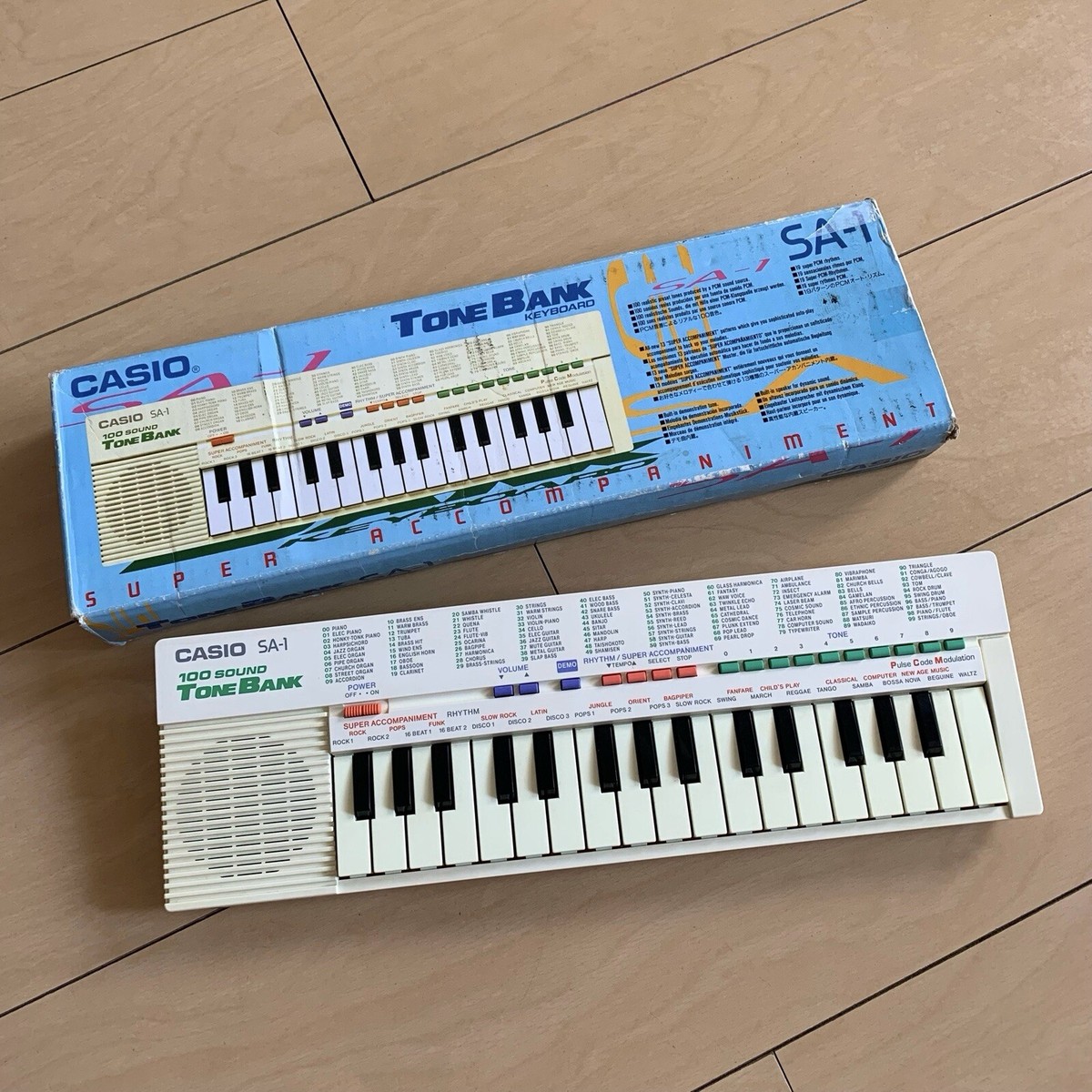 Casio SA-5☆ブルー☆希少カラー☆ Casio SA-5☆ブルー☆希少カラー☆ Casio SA-5☆ブルー☆希少