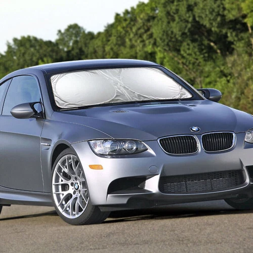 75''x 35'' Universal Folding Front Rear Car Window Sun Shade Auto Visor Cover - Picture 12 of 12