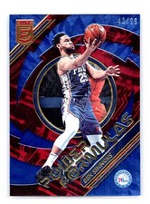 2021 Panini Elite #6 Ben Simmons Power Formulas Blue 40/99 76ers