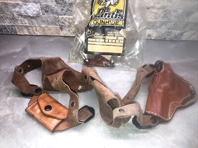 Desantis  TRIPLE AGENT #23 SHOULDER-HOLSTER for 3  S&W,CHARTER ARMS,RUGER LH#R71