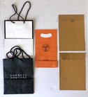 (5) Luxury Shopping Gift Bags Barneys Coach Hermes, Vintage Gucci Gold Envelopes — photo 5
