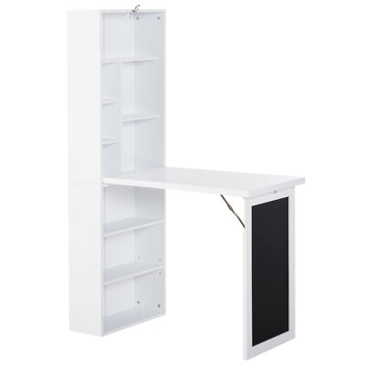  Klappbarer umbaubarer Schreibtisch mit Tafel Multifunktionsarbeitsplatz