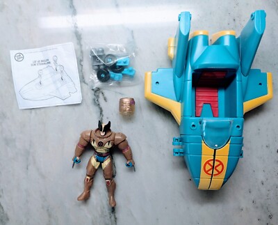 RARE Marvel X-Men Wolverine Wolf Jet w/ Figure 1998 Toy Biz - NEW (w/o box)
