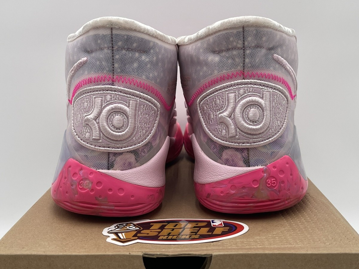 New Nike KD 12 Aunt Pearl 2019 Size 11.5 Authentic Basketball Pink