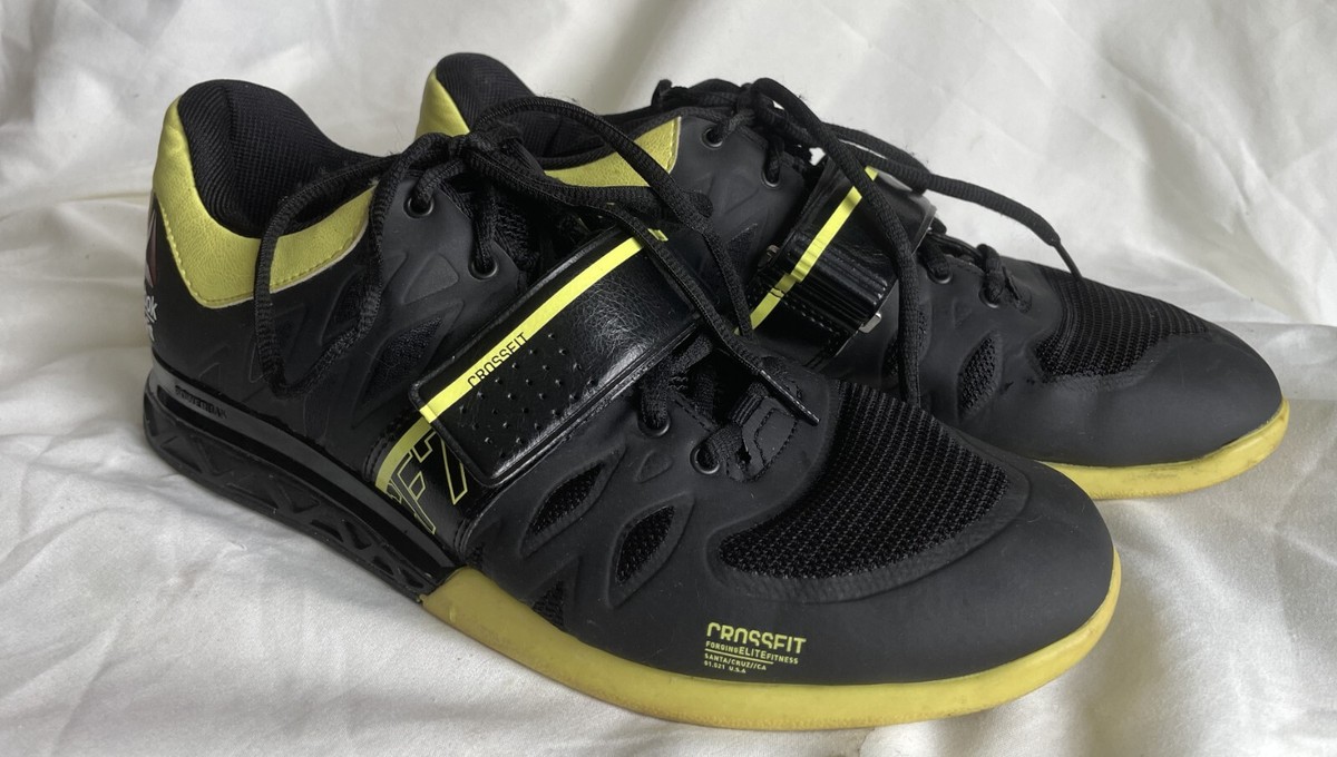 REEBOK Crossfit CF74 Men's Sz 9.5 Power Lifting Weight Shoes