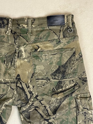 KDNK Pants Mens 36 Green Camo Cargo Hiking Hunting Outdoor Casual Pockets NWT - Picture 10 of 12