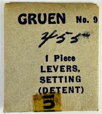 GRUEN  EB443 CAL455 SETTING LEVER DETENT FACTORY WATCH REPAIR PART WP2