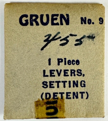 GRUEN  EB443 CAL455 SETTING LEVER DETENT FACTORY WATCH REPAIR PART WP2