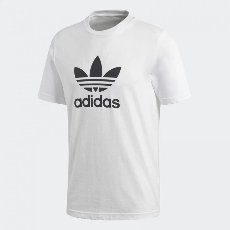 UOMO ADIDAS TREFOIL MAGLIA BIANCA E | eBay