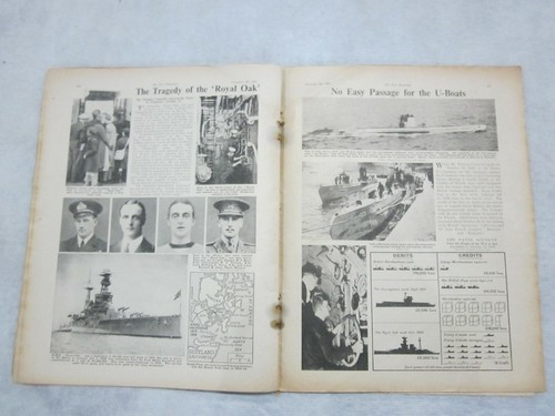 November 4th 1939, WAR ILLUSTRATED 8, Sir Nevile Henderson, Sir Kingsley Wood. - Picture 6 of 11