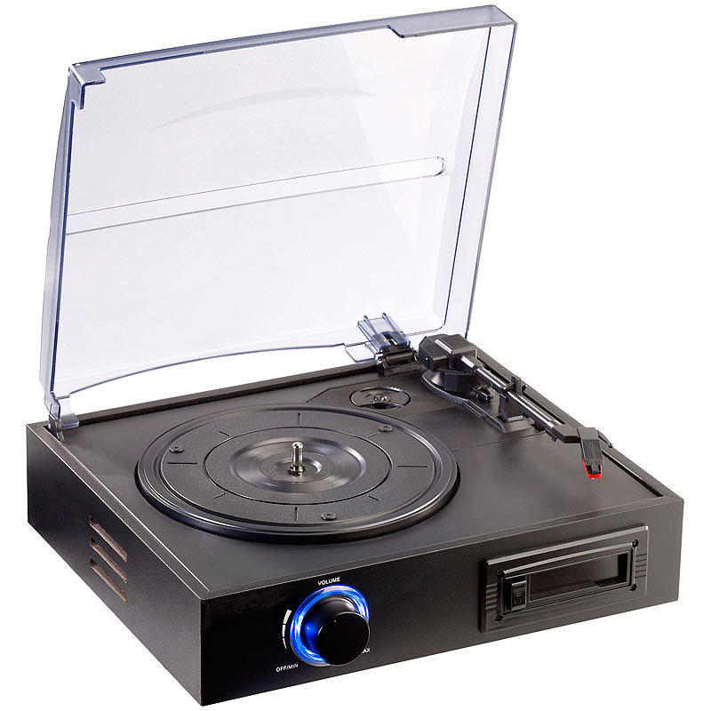 Thumbnail - Q-sonic Usb-platten- & Kassetten-spieler Upm-700 + Audio Restaurator