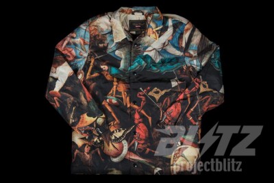 FW16 Supreme Undercover Coaches Jacket Black Multicolor Size L