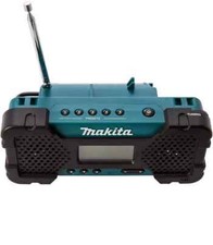 Makita MR051 Rechargeable Radio Stereo 10.8V AM/FM Blue 2-Speaker Body Only