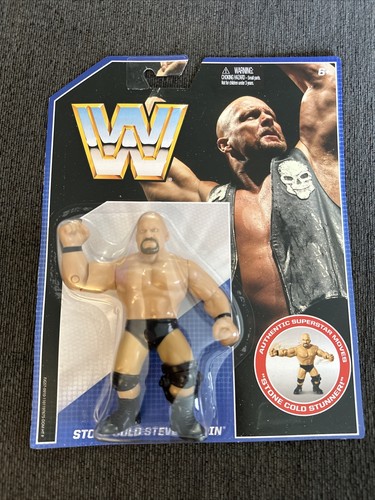 WWE Stone Cold Steve Austin retro wrestling figure...