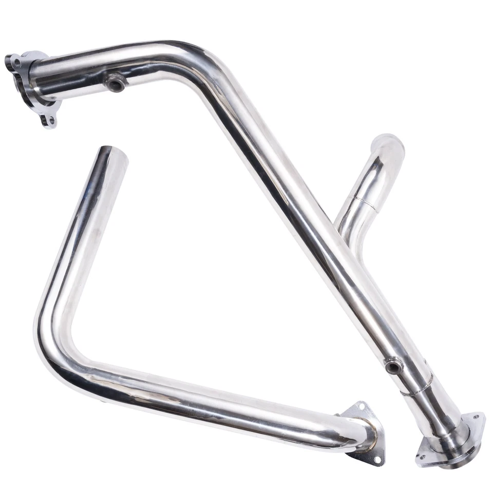 不锈钢排气管适用于雪佛兰 GMC 2WD 4WD Sierra Silverado 1999-06 GM641242 — 第 3/4 张图片