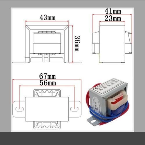 Transformateur Toroïdal 100VA Sedlbauer - 230V Vers 2x6V 12V - Réf RSO-826024 - Neuf