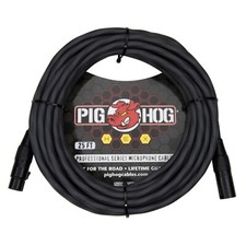 Pig Hog Hex Series Mic Cable XLR , 25-Foot, Grey