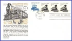USA5 #2226 Pl #1 U/A ARISTOCRAT FDC PNC3  Locomotive re-engraved