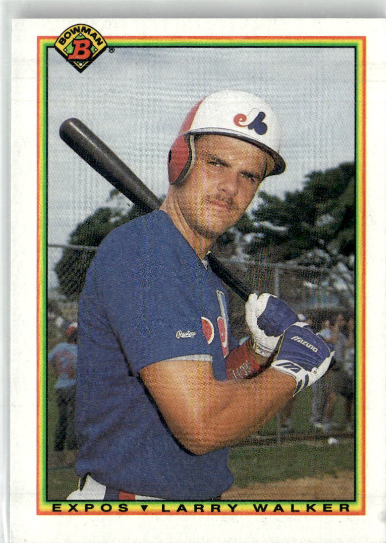 1990 Bowman #117 Larry Walker