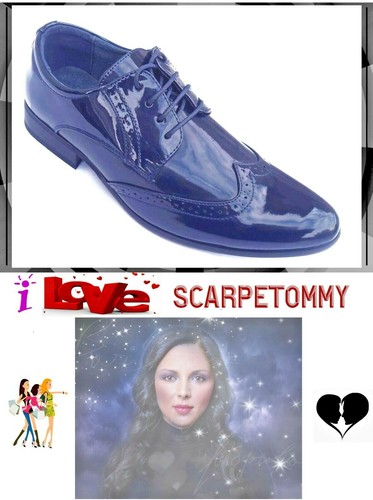 SCARPE UOMO CLASSICHE ELEGANTI BLU VERNICE CERIMONIA 45 44 43 42 41 40 39 C  | eBay