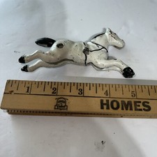 vintage cast iron horse drawn fire truck parts ladder Wagon Left Horse ONLY