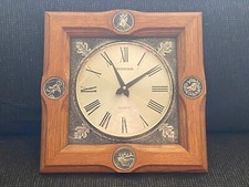 Dugena Wanduhr Holz/ Zinn/ Zink?