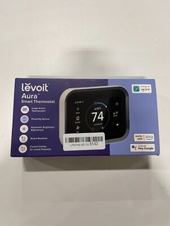 Levoit Aura White WiFi Programmable Digital Smart Sensor Thermostat