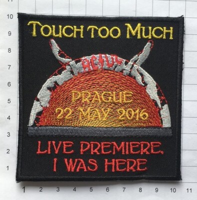 AC/DC  Patch (T014) Touch to Much Prag      Neu