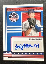 2023 USA BB Stars & Stripes Natl Team Dev Program Signatures Leighton Harris