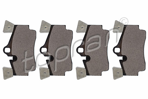 Plaquettes de frein arrière pour Audi Q7 4LB et Porsche Cayenne 9P3 9P6