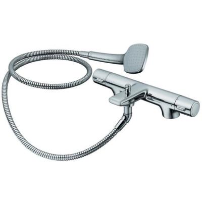 Ideal Standard A4616AA Attitude Thermostat Bad Dusche Mischbatterie 2 Wasserhahn Loch Chrom