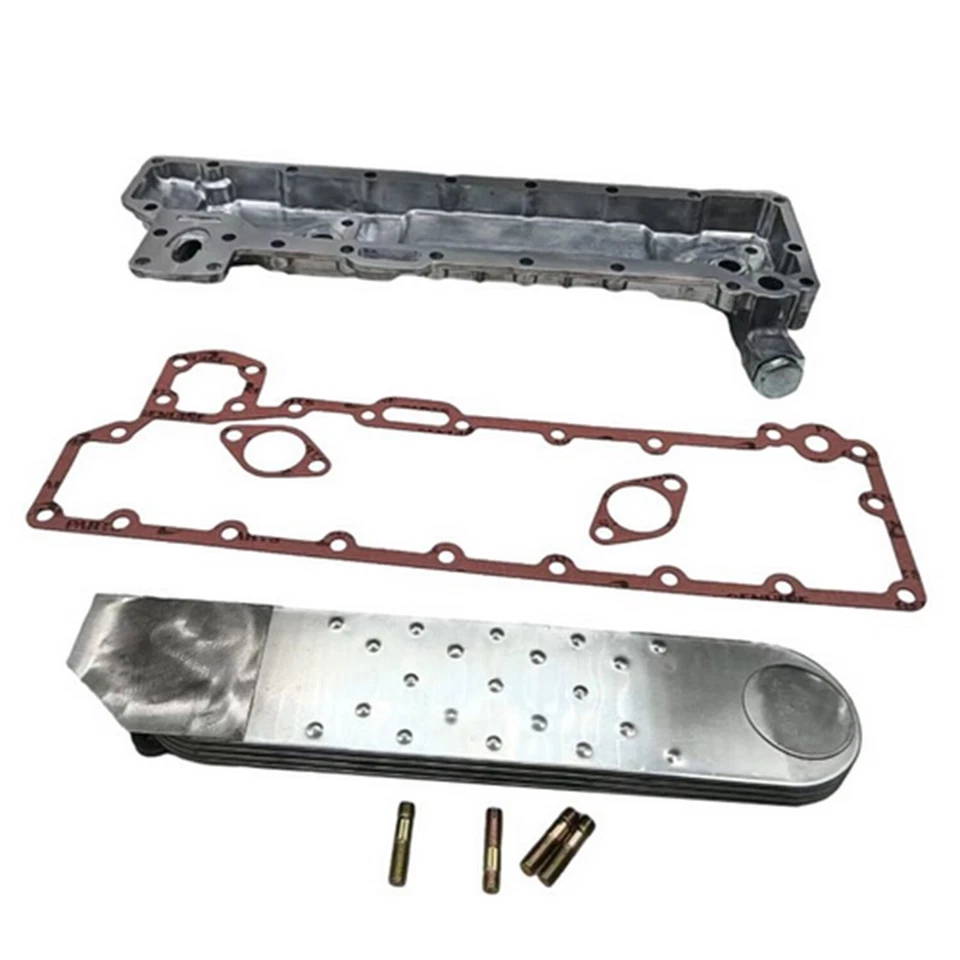 Oil Cooler Assy 8944496440 for Isuzu 4BG1 4BD1 Hitachi EX100-3C EX100-5 EX120-2 - Image 3 of 4