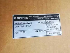 NEW ROPEX RES-409/400VAC 