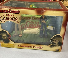 cheech & chongs up in smoke character candle Nos Nib As Shown *****READ****