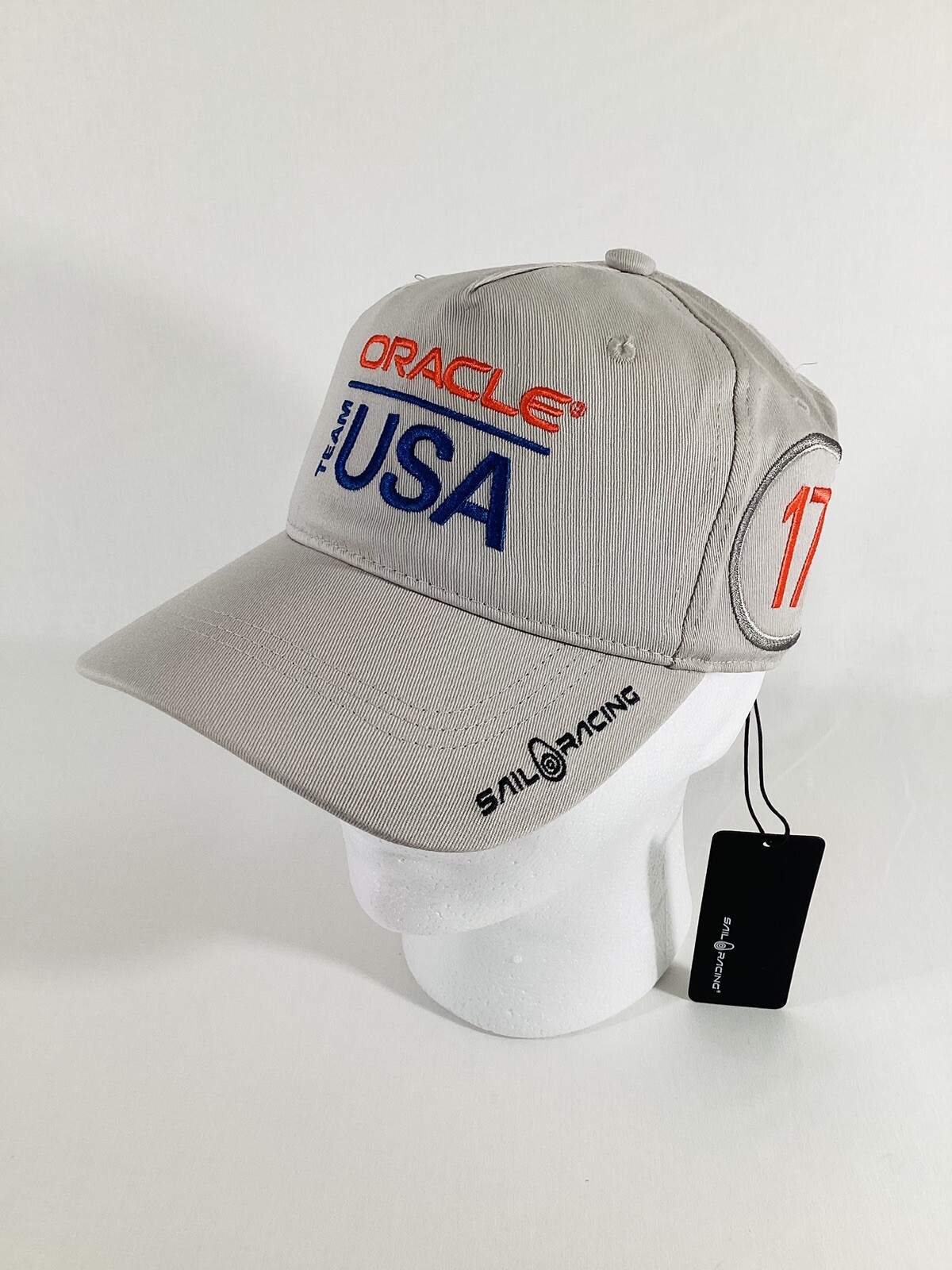 Gorra ajustable de algodón Sail Racing Oracle Team USA 17 con correa trasera #OR161701