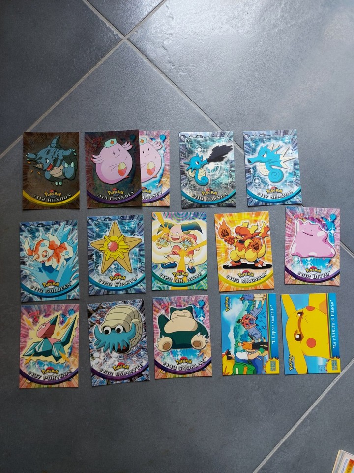 Lotto 40 Carte Pokemon Topps Serie 2 eBay