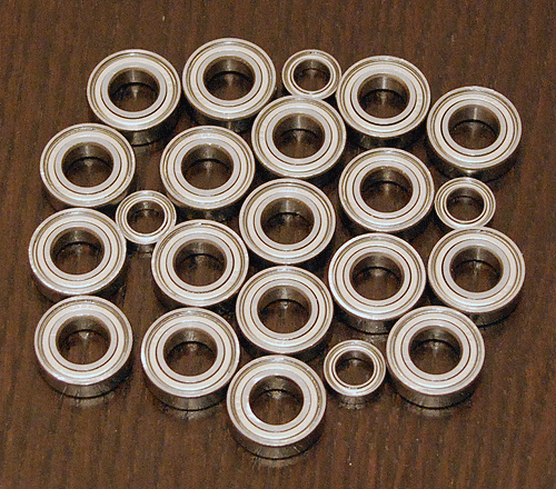 CASTER RACING F8T /F8T PRO /EX1R / EX1.5R /EX1.5R PRO Metal Sealed Bearing Set - Bild 1 von 1