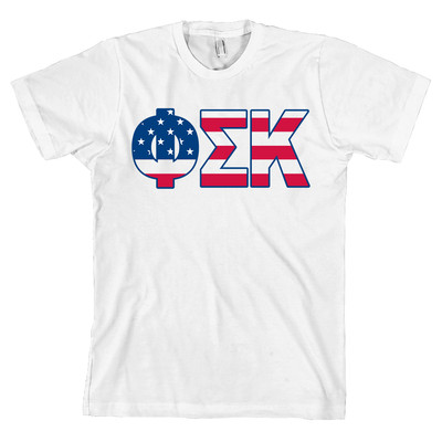 Phi Sigma Kappa Bella + Canvas T Shirt PSK Fraternity USA Letters *ALL SIZES*
