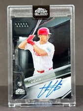 Otto Kemp 2026 Topps Chrome Black RC Encased AUTO Philadelphia Phillies Rookie