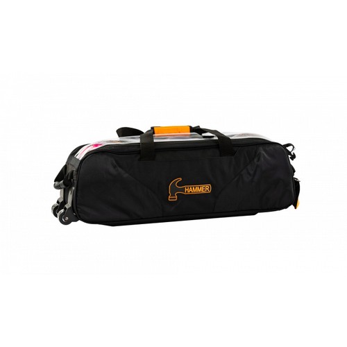 Bowling 3 Ball Tasche Hammer Triple Tote Black