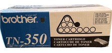 Genuine Brother TN-350 Black Toner Cartridge NIB