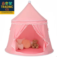 Kids Play Tent, Large Princess Tent, Kids Castle Play Tents with Carry Bag, Indo