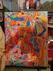 large acrylic painting abstract on canvas original