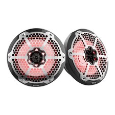 8" 150 Watt RMS 4-Ohm 2-Way Coaxial Marine Grade RGB Speakers Pair CF-8M DS18